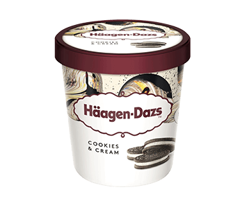 Produktbild Häagen Dazs - Cookies & Cream